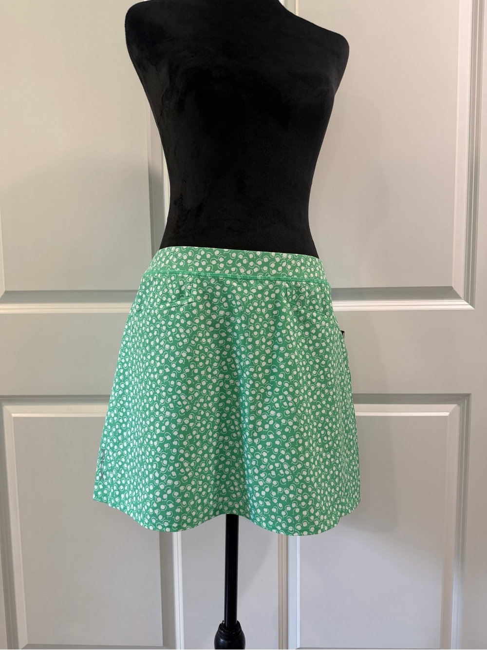 Ralph Lauren Green Printed Golf  Skirt Size Medium